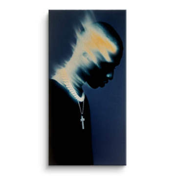 Kendrick Lamar Inspired Portrait Canvas Art