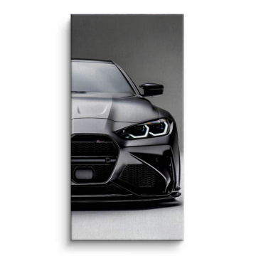 BMW M4 CSL Inspired Front Canvas Art