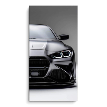 Frontal inspirado en BMW M4 CSL - cuadro PVC mate
