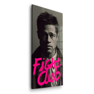 Porträt inspiriert von Fight Club - Acrylglasbild
