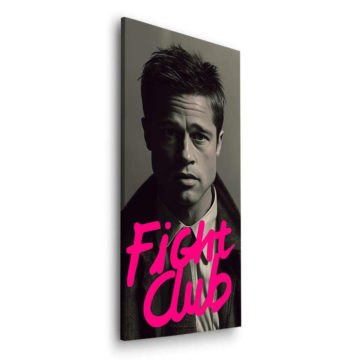 Retrato inspirado en Fight Club - cuadro Dibond mate