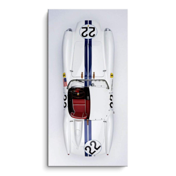 330 P4 inspiriert von Ferrari - PVC-Bild matt