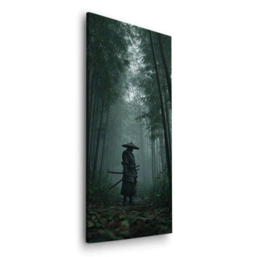 Samurai Wald Watc - Dibond-Bild matt
