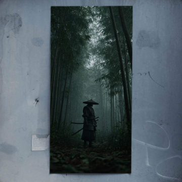 Samurai Forest Watch Poster Art
