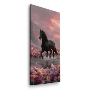 Mystical Pferd Elegan - Dibond-Bild matt