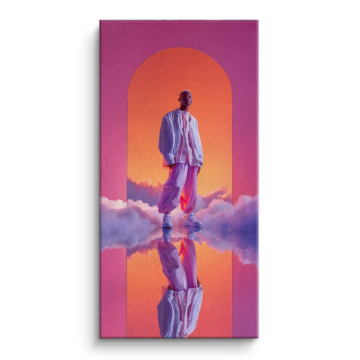 Heavenly Mirror Reflection Canvas Art