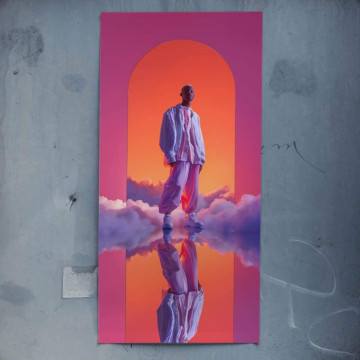 Heavenly mirror reflet - poster