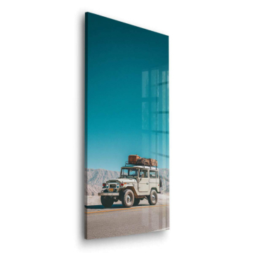 Desert Adventure SUV Acrylic Glass Art
