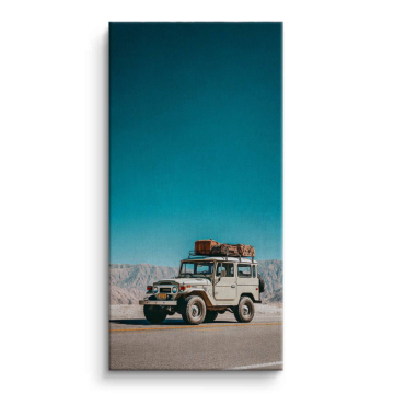 Desert Adventure SUV Canvas Art