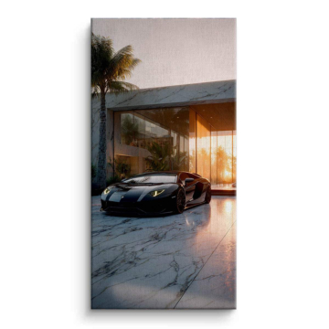 Lamborghini Inspired Luxury Drive Canvas Art