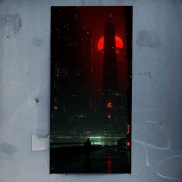 Blood luna Alley - póster