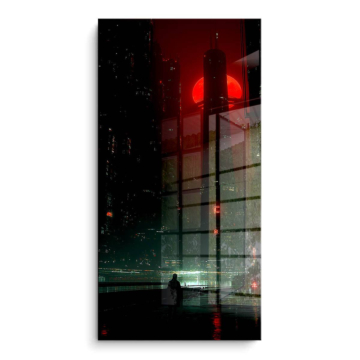 Blood Moon Alley PVC Gloss Art
