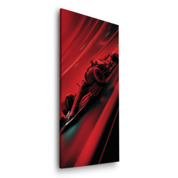 Rennwagen inspiriert von F1 - Dibond-Bild matt