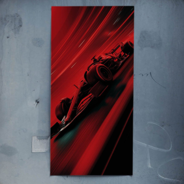 Bolide de course inspiré de la F1 - poster