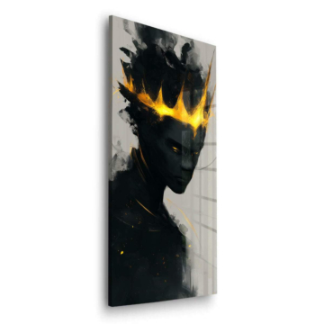 Gekrönt Schatten Köni - Acrylglasbild