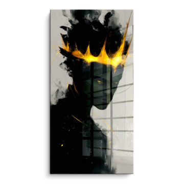 Crowned Shadow King PVC Gloss Art