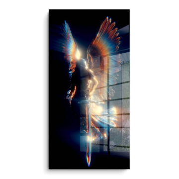 Angel Warrior Sword PVC Gloss Art