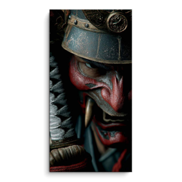 Noh Mask Warrior PVC Matt Art