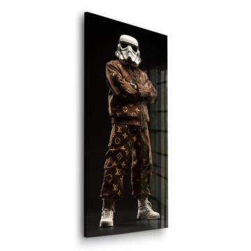 Stormtrooper Inspired Streetwear Acrylic Glass Art