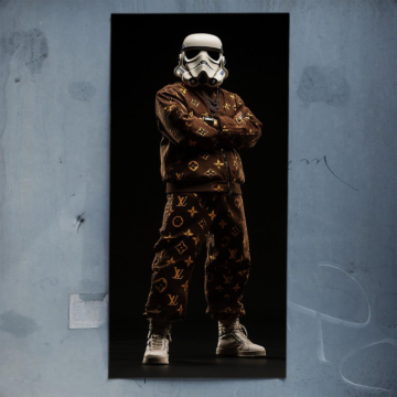 Stormtrooper Inspired Streetwear Poster Art
