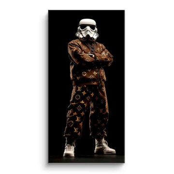 Stormtrooper Inspired Streetwear PVC Matt Art
