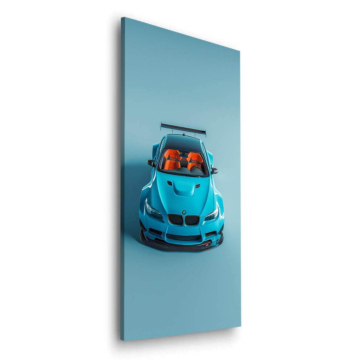 BMW M4 GTn - Dibond-Bild matt