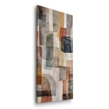 Abstrait neutre formes - tableau Dibond mat