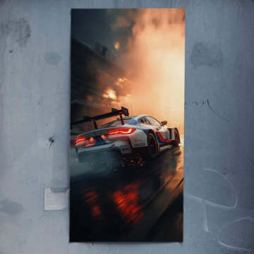 Bolide inspiré de BMW - poster