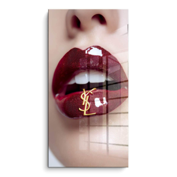 Glanzlippen inspiriert von YSL - PVC-Bild glänzend