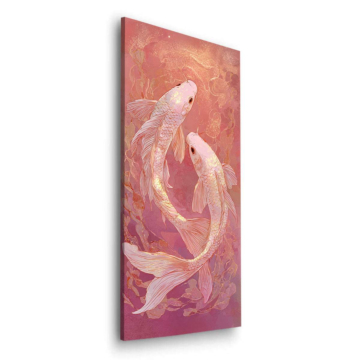 Blush Koi Fish Dibond Matt Art