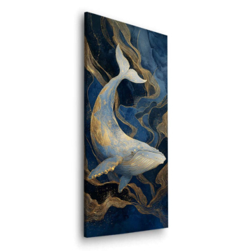 Whale Forest Fantasy Dibond Matt Art