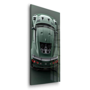 Nissan GT-R Inspired Sports Car Acrylic Glass Art