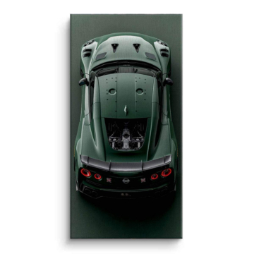 Nissan GT-R Inspired Sports Car Canvas Art