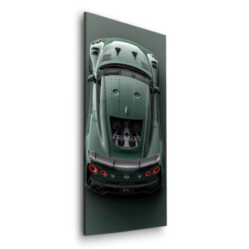Nissan GT-R Inspired Sports Car Dibond Matt Art