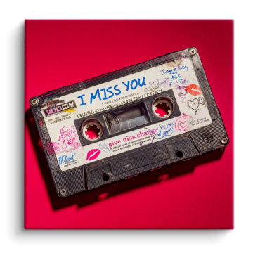I Miss You Mixtape PVC Matt Art