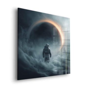 Astronaut am Ereignishorizont - Acrylglasbild