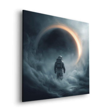 Astronaut am Ereignishorizont - Dibond-Bild matt
