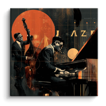 Jazz Time Band PVC Matt Art