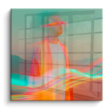 Vivid Horizon Portrait PVC Gloss Art
