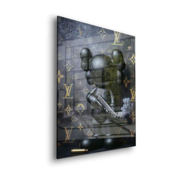 Urbaner Rebell inspiriert von Mickey Mouse - Acrylglasbild