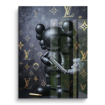 Urbaner Rebell inspiriert von Mickey Mouse - PVC-Bild glänzend