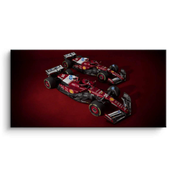 Ferrari Formula 1 Cars Canvas Art