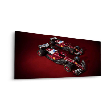 Ferrari Formel-1 Auto - Dibond-Bild matt