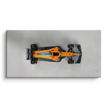 McLaren Formula 1 Top View Canvas Art