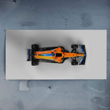 McLaren Formuła 1 z góry - plakat