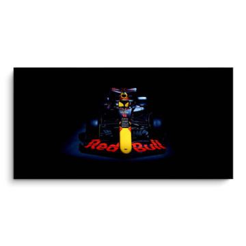 Red Bull Racing z przodu w świetle reflektorów - obraz na matowym PVC