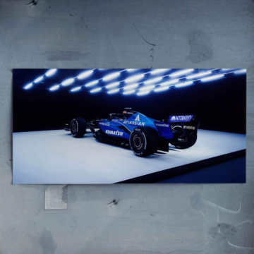 Williams Racing Formuła 1 na wystawie - plakat