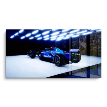 Williams Racing Fórmula 1 de exhibición - cuadro PVC brillante