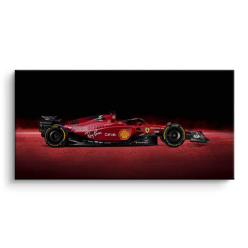 Ferrari Formula 1 Side Profile Canvas Art