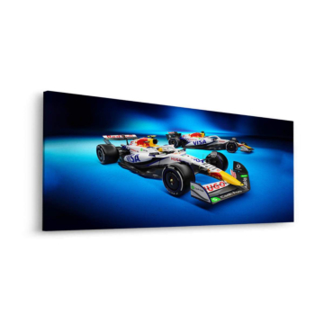 Duo Red Bull Racing en Formule 1 - tableau Dibond mat